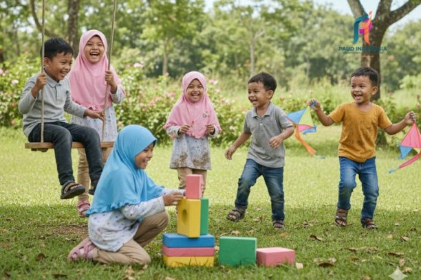 kegiatan outdoor anak paud